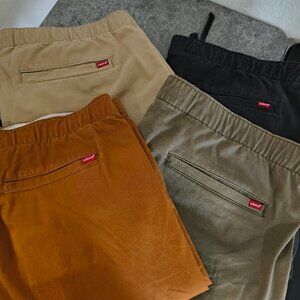 Levi’s Men’s Jogger Chino Pants Lot (4) XXL Comfort Waist